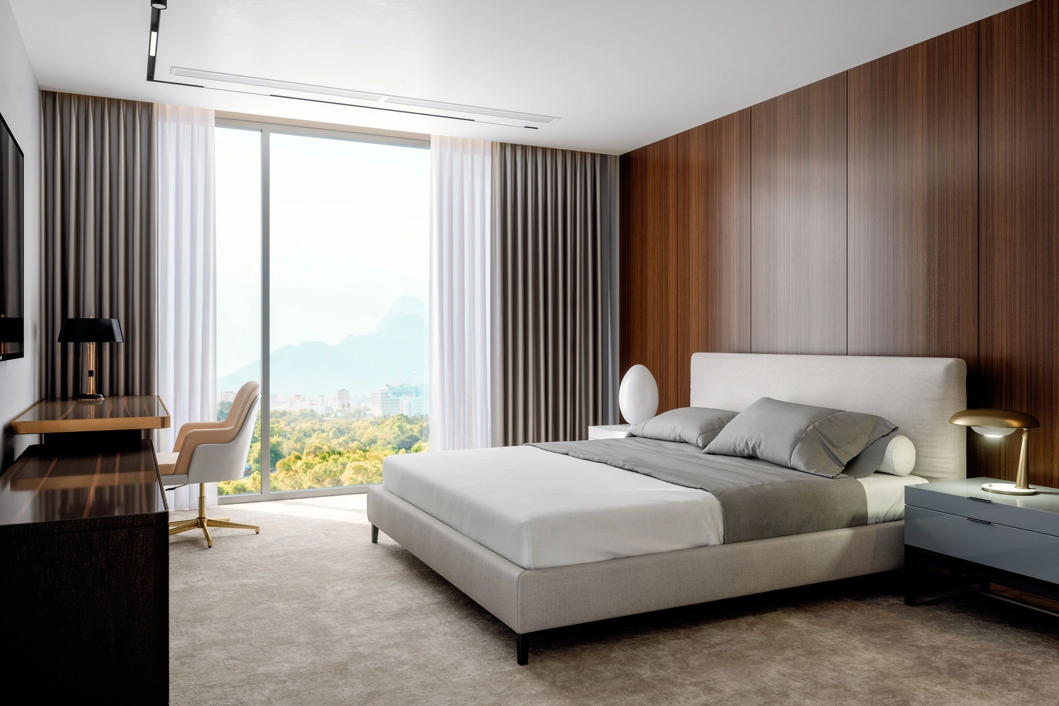 modern hotel room