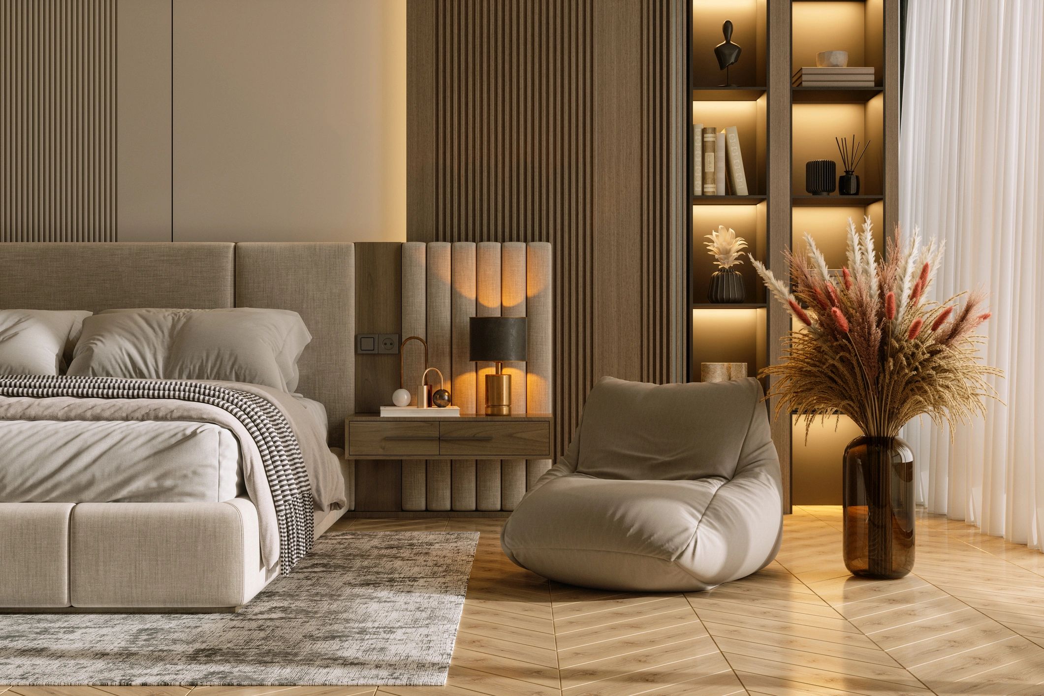 modern hotel room
