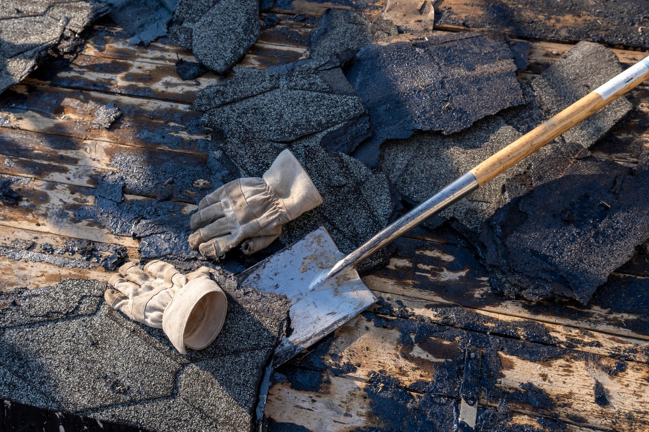 Roofing materials and tools
