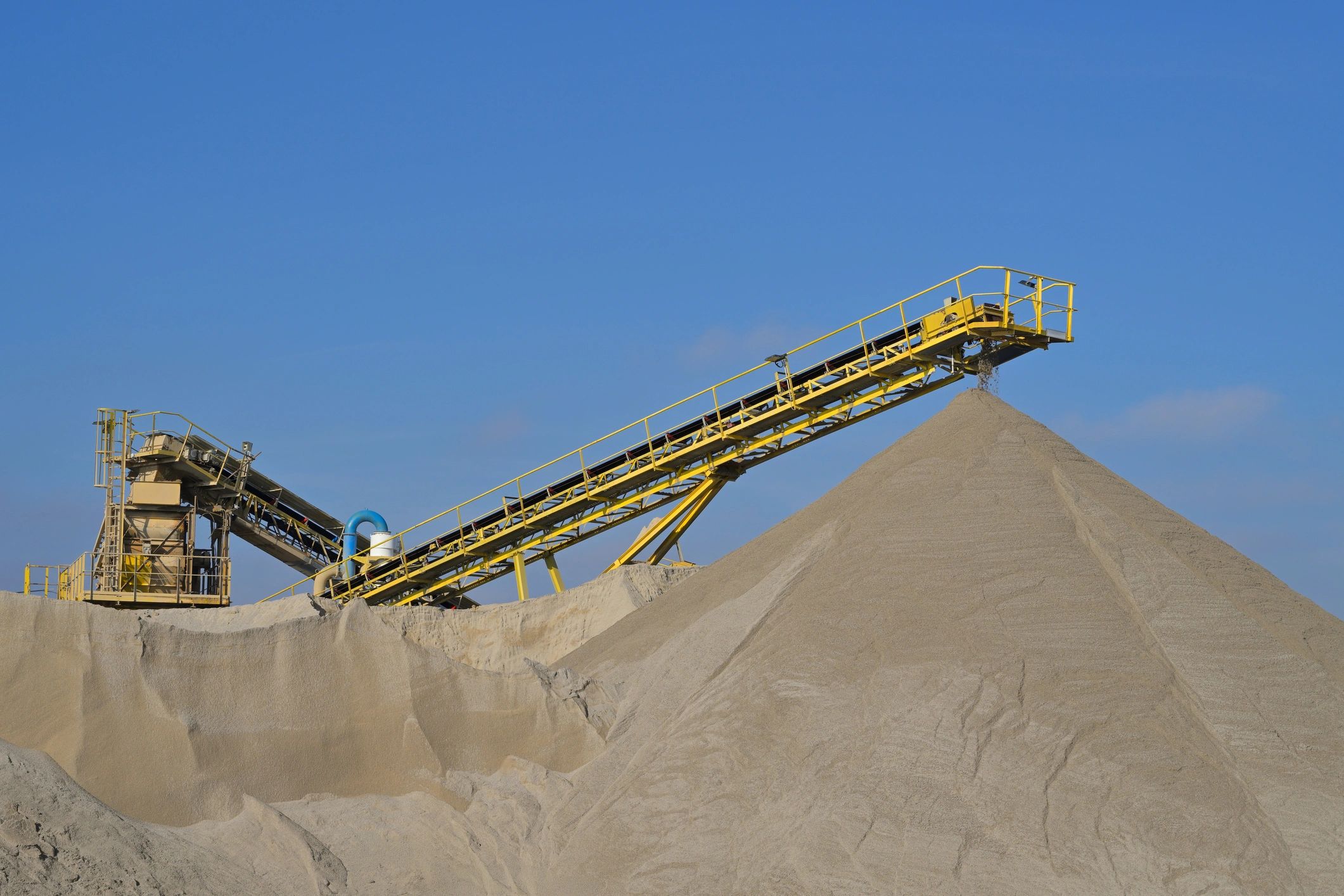 Sand and aggregates